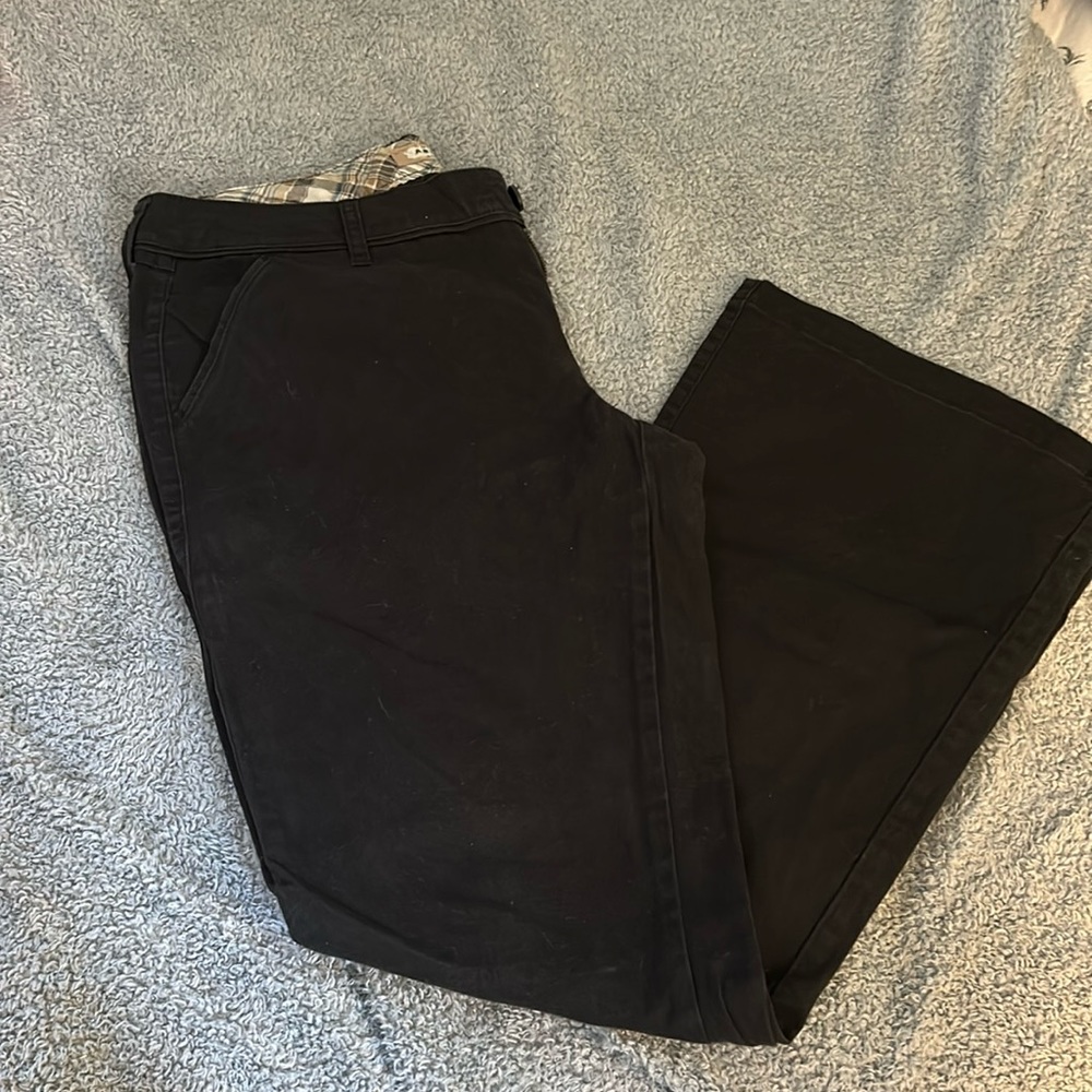 Black work pants